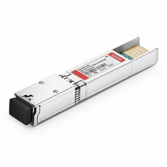 FyberOptix NOKIA Compatible XGS-PON&GPON Combo OLT SFP-DD 1577nm-TX/1270nm-RX and 1490nm-TX/1310nm-RX Class C+ 20km DOM Simplex SC/UPC SMF Optical Transceiver Module (Industrial)