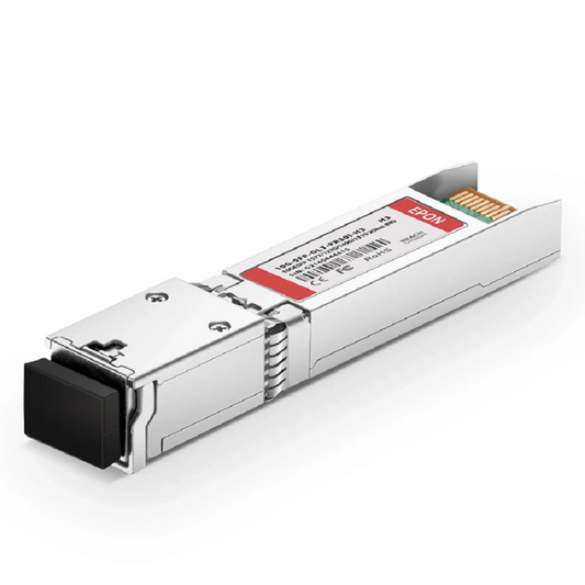 FyberOptix HW Compatible XG-PON&GPON Combo OLT SFP+ 1577nm-TX/1270nm-RX and 1490nm-TX/1310nm-RX Class C+ 20km DOM Simplex SC/UPC SMF Optical Transceiver Module (Industrial)