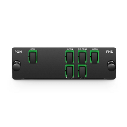 FyberOptix FHD-WDM53CO, PON Coexistence Element (CEx) WDM for GPON/XG(S)-PON/NG-PON2/CATV/OTDR, SC/APC, FHD Cassette