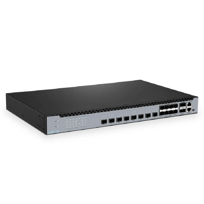 FyberOptix OLT3710-08CP2T, 8-Port GPON & XG(S)-PON Combo OLT with 8 x 10G SFP+ and 2 x 100G QSFP28 Uplink Ports, Dual Power Supply, Broadcom Chip