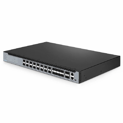 FyberOptix OLT3710-16XG2T, 16-Port XG(S)-PON OLT with 10G SFP+ and 100G QSFP28 Uplink Ports, Dual Power Supply, Broadcom Chip