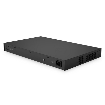 FyberOptix OLT3611-04GP4S, Layer 3 Feature 4-Port GPON OLT with 10G SFP+ Uplink Ports, AC/DC Power Supply