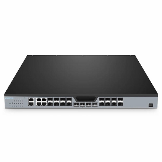 FyberOptix OLT3610-08GP4S, Layer 3 Feature 8-Port GPON OLT with 4 Ãƒâ€” RJ45/SFP Combo, 4 Ãƒâ€” 1G SFP and 4 Ãƒâ€” 10G SFP+ Uplink Ports, AC Power Supply, Broadcom Chip