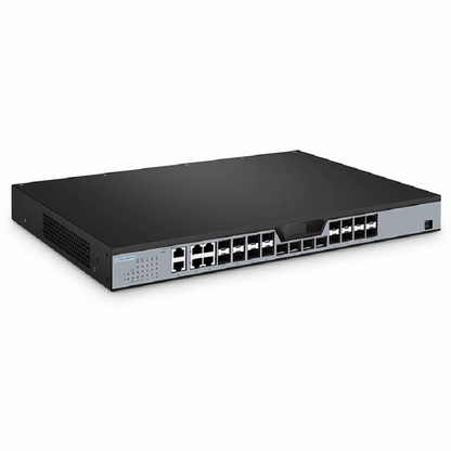 FyberOptix OLT3610-08GP4S, Layer 3 Feature 8-Port GPON OLT with 10G SFP+ Uplink Ports, AC Power Supply, Broadcom Chip
