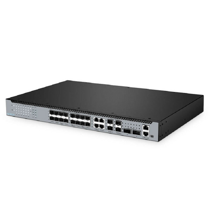 FyberOptix OLT3611-16GP2Q, Layer 3 Feature 16-Port GPON OLT with 10G SFP  40G QSFP+ Uplink Ports, AC/DC Power Supply