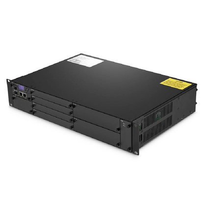 FyberOptix FMT-CH, Customized 4/8/16 Slots 1U/2U/4U Managed Chassis Unloaded Platform, Redundant AC/DC PSUs, Support SNMP Network Management