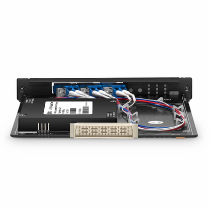 FyberOptix FSBR-1x2, Customized 1 x 2 Single Fiber DWDM Splitter Red/Blue C-band Filter