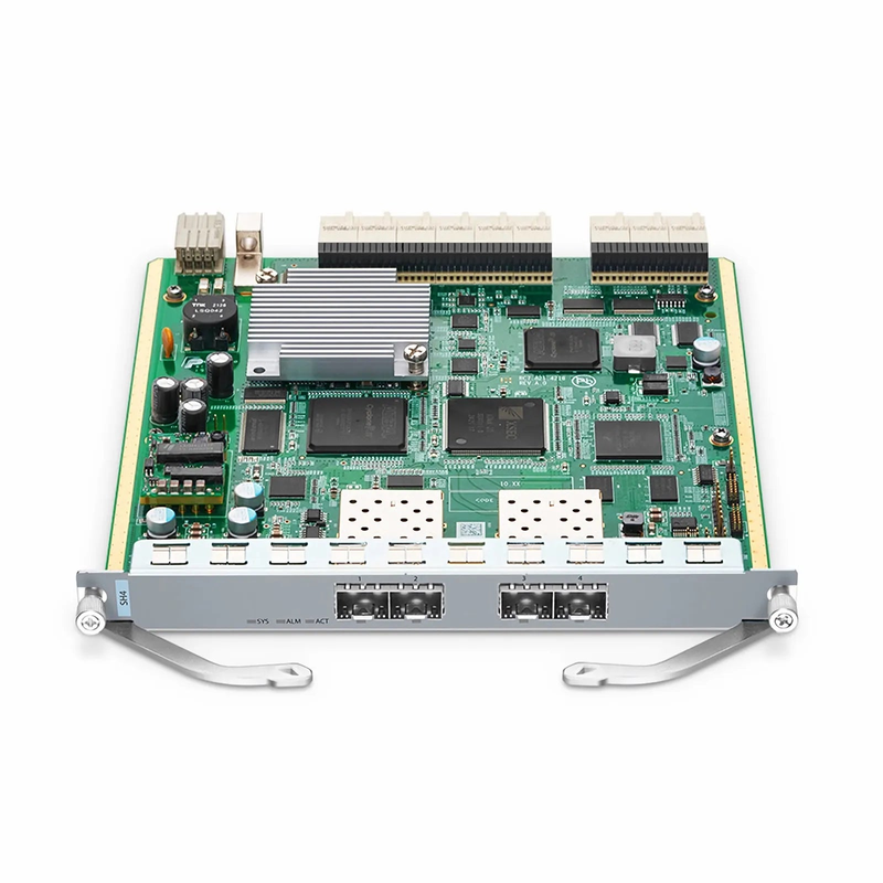 FyberOptix MS8100 SH4, 4 x SFP, SDH Cross Connection and Aggregation Card, Combines with SGH8/NXU/TN4 for Transponder/Muxponder Functionality