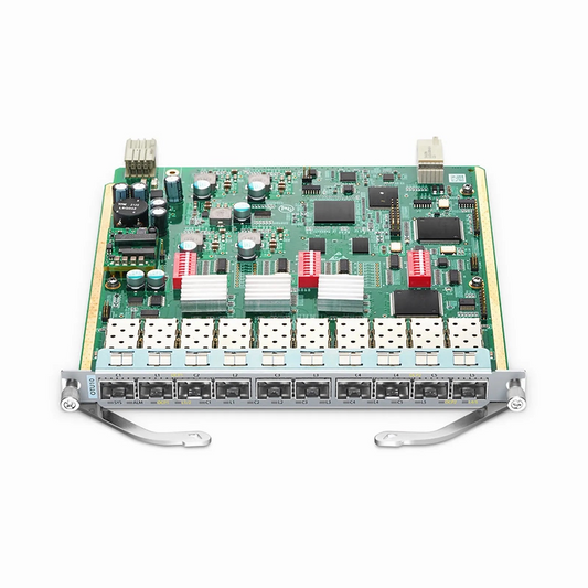 FyberOptix MS8100 OTU10, 5 Channels WDM Transponder (Converter), 10 SFP/SFP+ Slots, with Multi-service Multi-rate 2-way OCP Protection