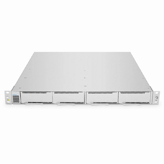 FyberOptix D6000-CH1U, 4 Slots 1U Unloaded Chassis, Support Single-wavelength 100G/400G, Up to 6.4T Capacity, Redundant AC PSUs, Support AmpCon-T/WebGUI Network Management