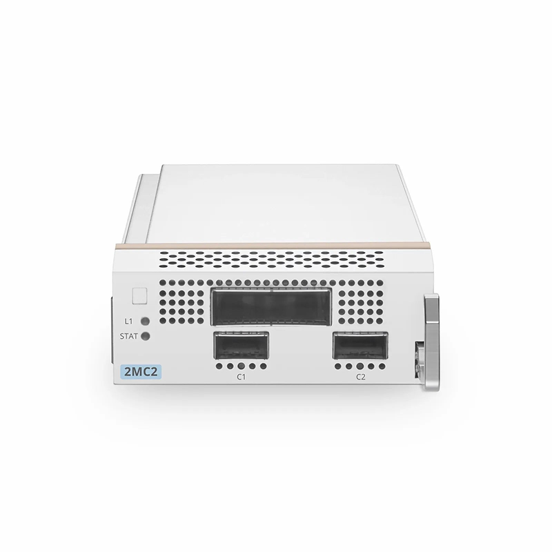 FyberOptix D7000 2MC2, 2 x 100G QSFP28 to 1 x 200G CFP2 OTN Muxponder for D7000 Managed Chassis