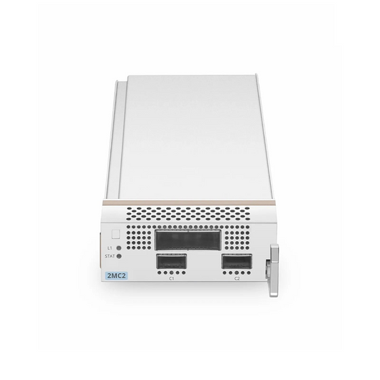FyberOptix D7000 2MC2, 2 x 100G QSFP28 to 1 x 200G CFP2 OTN Muxponder for D7000 Managed Chassis