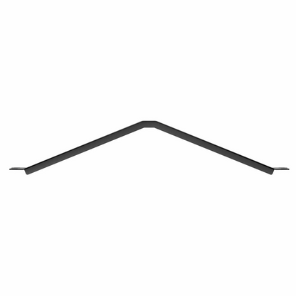 FyberOptix Angled Filler Panel, 1U, Black (10 PCS/Pack)