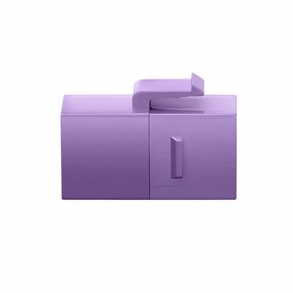 FyberOptix Cat6 Keystone RJ45 Coupler, Unshielded, Female to Female Insert Inline Coupler - Purple (12pcs/pack)