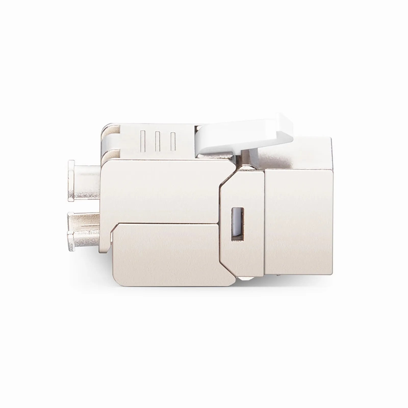 FyberOptix Mini Cat6a RJ45 (8P8C) Shielded Toolless Keystone Jack
