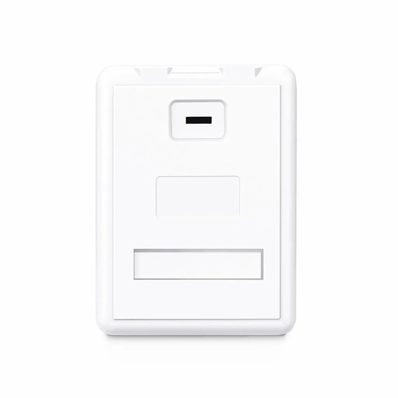 FyberOptix Surface Mount Box, 1 Port, Unloaded, White