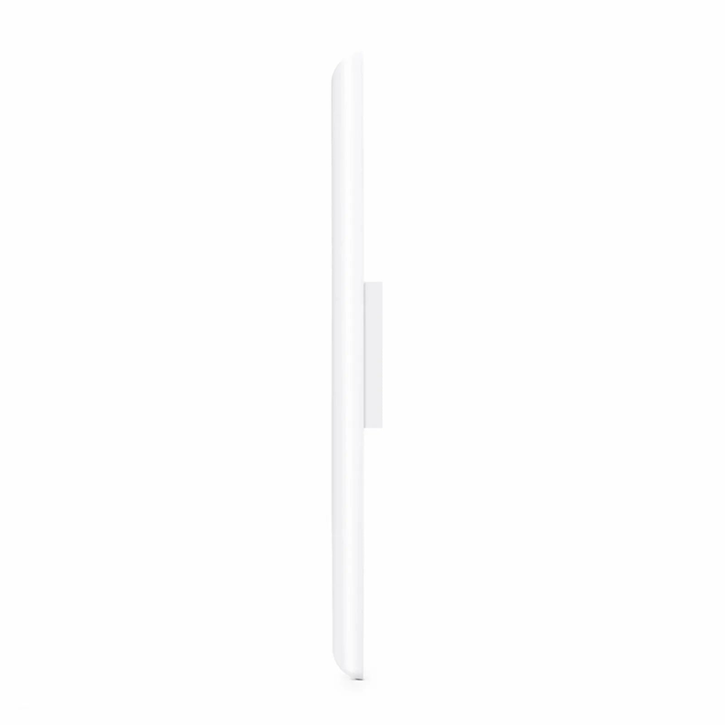 FyberOptix Single Gang Keystone Faceplate, Label Pockets, 1 Port, White, 4.49'' x 2.76''