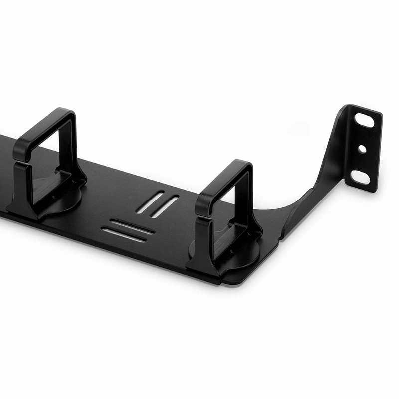 FyberOptix Horizontal Single Sided Cable Manager for 19 in. Rack or Cabinet, 0RU, 5 Snap-in D-Rings, 4.29 in. Depth