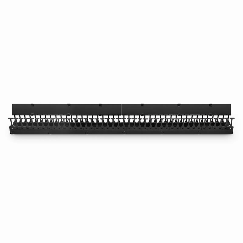 FyberOptix Vertical Single Sided Cable Manager, 42RU, Bend Radius Finger, 3.5 in. Wide