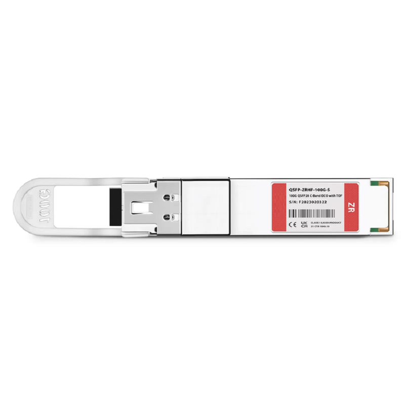 FyberOptix Cisco Compatible QSFP28 High-Power with TOF DCO 100G DWDM C-band Tunable Coherent Ã¢â€°Â¤120km DOM Duplex LC/UPC SMF Optical Transceiver Module for Transmission