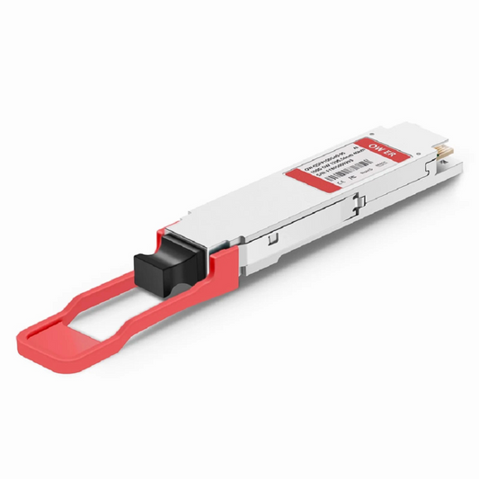 FyberOptix Arista Compatible QSFP28 100G OWDM 1295.56nm 40km DOM Duplex LC/UPC SMF Optical Transceiver Module for Transmission