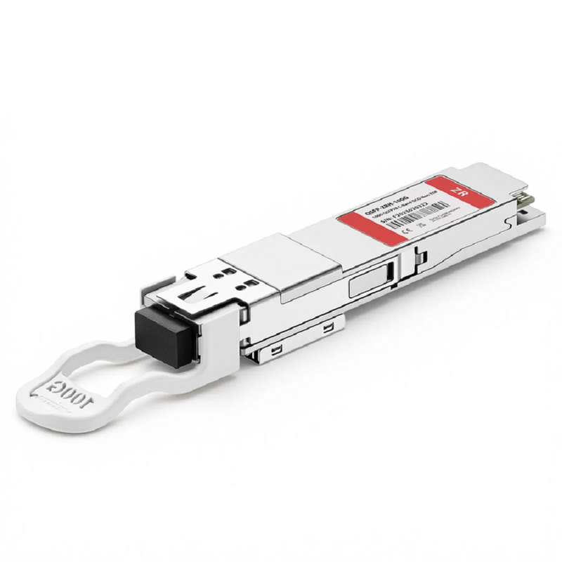 FyberOptix Dell Compatible QSFP28 High-Power w/o TOF DCO 100G DWDM C-band Tunable Coherent Ã¢â€°Â¤120km DOM Duplex LC/UPC SMF Optical Transceiver Module for Transmission