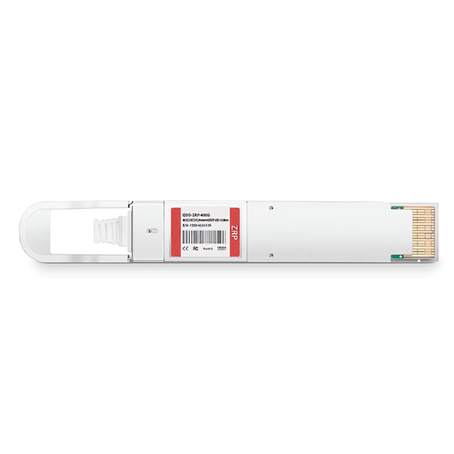FyberOptix Ciena 180-3580-900 Compatible QSFP-DD DCO 400G DWDM Tunable Coherent >120km DOM Duplex LC/UPC SMF Optical Transceiver Module for Transmission