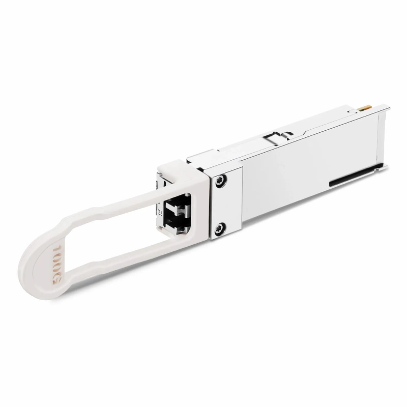 FyberOptix Cisco Compatible QSFP28 DCO 100G DWDM C-band Tunable Coherent 80km DOM Duplex LC/UPC SMF Optical Transceiver Module for Transmission(Industrial)