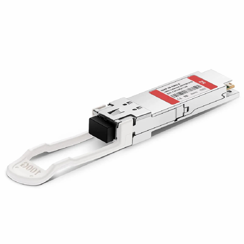 FyberOptix Arista Networks Compatible QSFP28 DCO 100G DWDM C-band Tunable Coherent 80km DOM Duplex LC/UPC SMF Optical Transceiver Module for Transmission(Industrial)