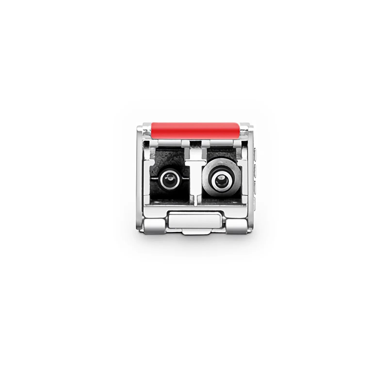 FyberOptix Cisco C41 DWDM-SFP10G-44.53-I Compatible SFP+ 10G DWDM 1544.53nm 100GHz 40km DOM Duplex LC/UPC SMF Optical Transceiver Module for Transmission (Industrial)