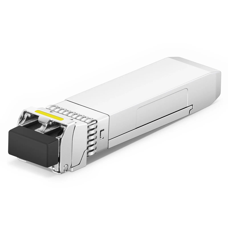 FyberOptix Cisco CWDM-SFP10G-1550-20 Compatible SFP+ 10G CWDM 1550nm 20km DOM Duplex LC/UPC SMF Optical Transceiver Module for Transmission