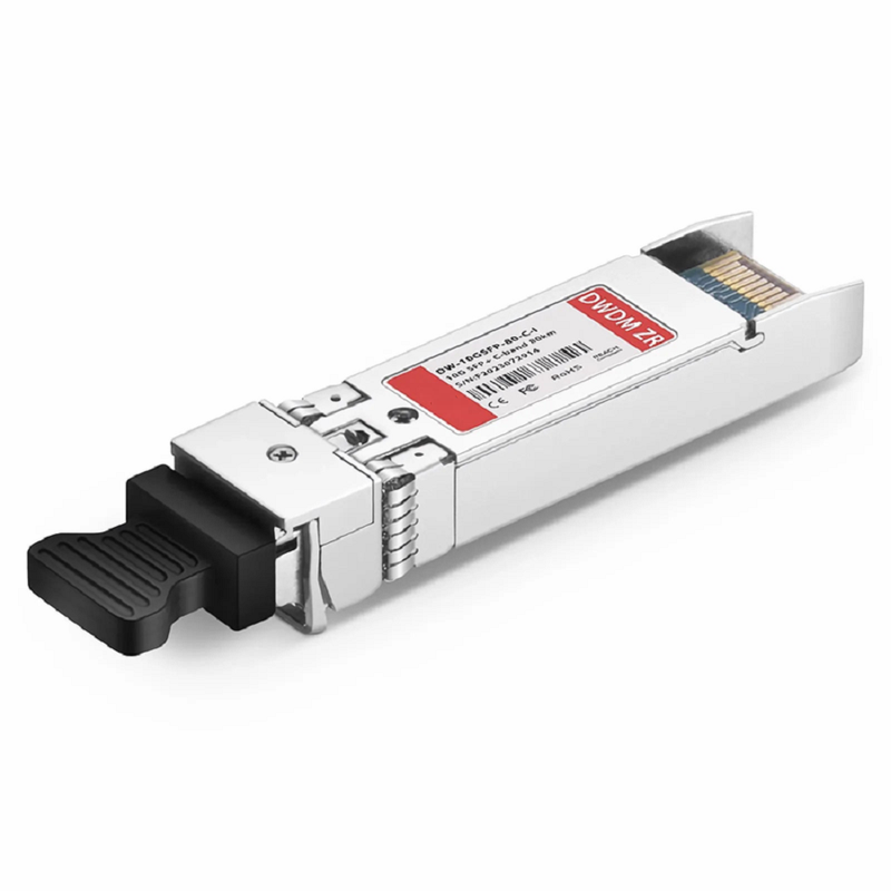 FyberOptix Cisco C35 DWDM-SFP-4932 Compatible SFP 1000BASE-DWDM 1549.32nm 100GHz 160km DOM Duplex LC/UPC SMF Optical Transceiver Module for Transmission