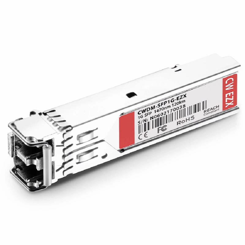 FyberOptix Cisco CWDM-SFP-1570-100 Compatible SFP 1000BASE-CWDM 1570nm 100km DOM Duplex LC/UPC SMF Optical Transceiver Module for Transmission