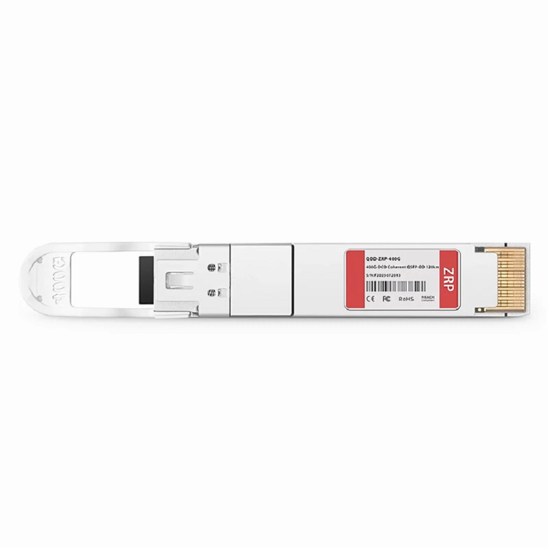 FyberOptix H3C Compatible QSFP-DD DCO 400G DWDM Tunable Coherent Ã¢â€°Â¤120km DOM Duplex LC/UPC SMF Optical Transceiver Module for Transmission