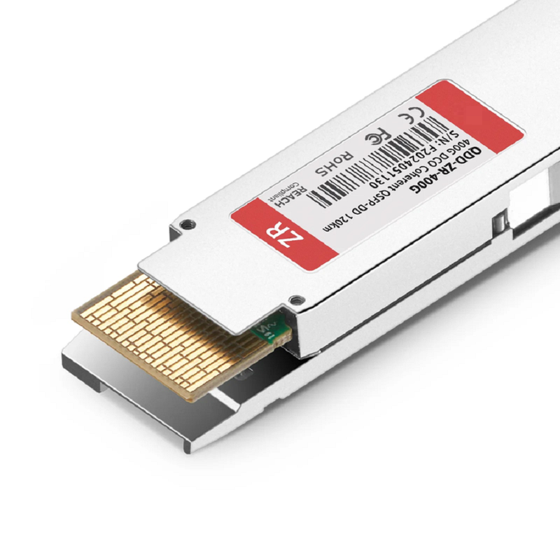 FyberOptix Ciena 180-3530-900 Compatible QSFP-DD DCO 400G DWDM Tunable Coherent Ã¢â€°Â¤120km DOM Duplex LC/UPC SMF Optical Transceiver Module for Transmission