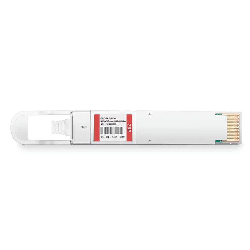 FyberOptix Ciena 180-3580-900 Compatible QSFP-DD DCO 400G DWDM Tunable Coherent >120km DOM Duplex LC/UPC SMF Optical Transceiver Module for Transmission