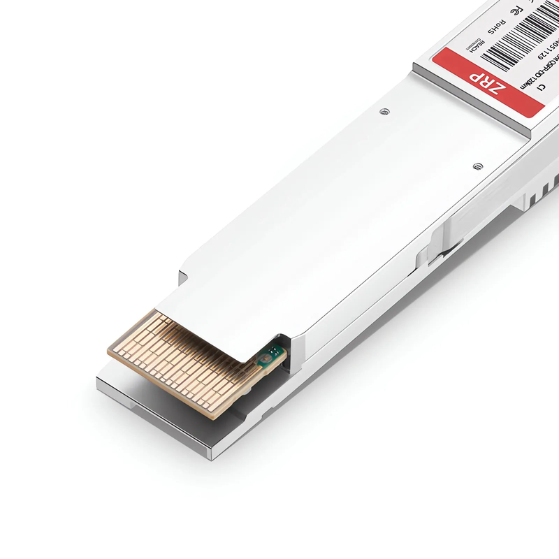 FyberOptix Ciena 180-3580-900 Compatible QSFP-DD DCO 400G DWDM Tunable Coherent >120km DOM Duplex LC/UPC SMF Optical Transceiver Module for Transmission