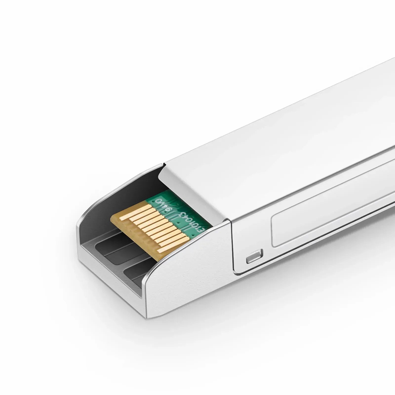 FyberOptix NETGEAR Compatible 1000BASE-BX-U SFP BiDi 1490nm-TX/1570nm-RX 80km DOM Simplex LC/UPC SMF Optical Transceiver Module