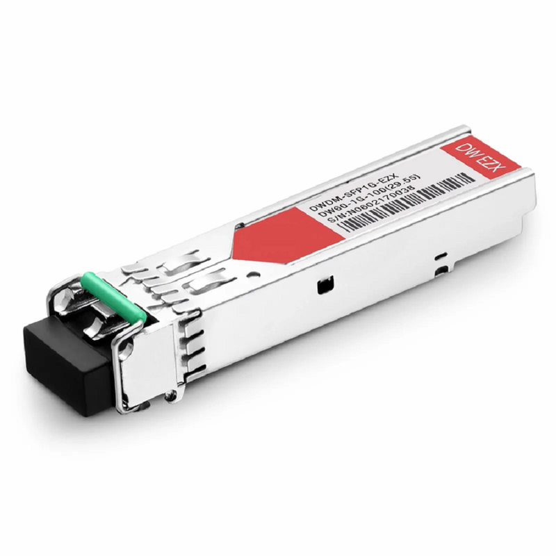 FyberOptix Cisco C31 DWDM-SFP10G-52.52 Compatible SFP+ 10G DWDM 1552.52nm 100GHz 40km DOM Duplex LC/UPC SMF Optical Transceiver Module for Transmission