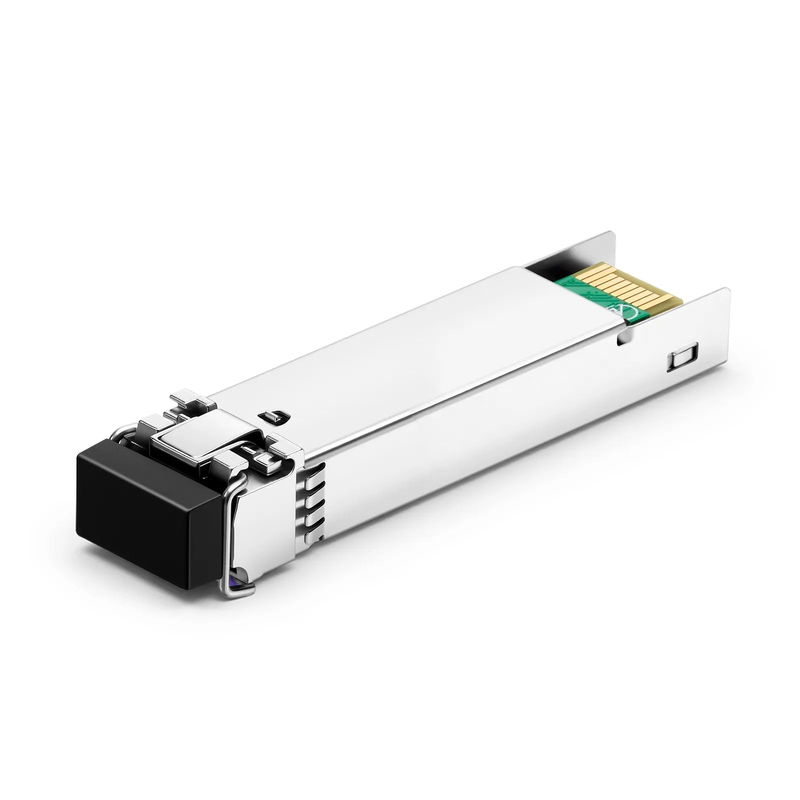 FyberOptix NETGEAR Compatible 1000BASE-BX-D SFP BiDi 1490nm-TX/1310nm-RX 10km DOM Simplex LC/UPC SMF Optical Transceiver Module