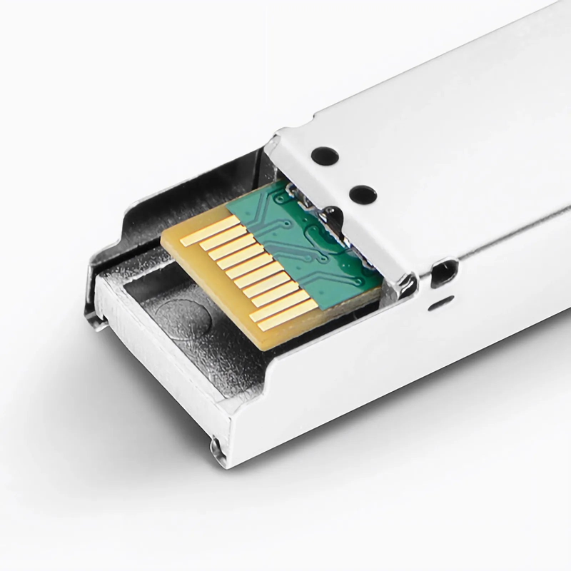 FyberOptix Alcatel-Lucent 3HE00039AA Compatible OC-12/STM-4 SR-0 SFP 1310nm 500m DOM Duplex LC MMF Optical Transceiver Module