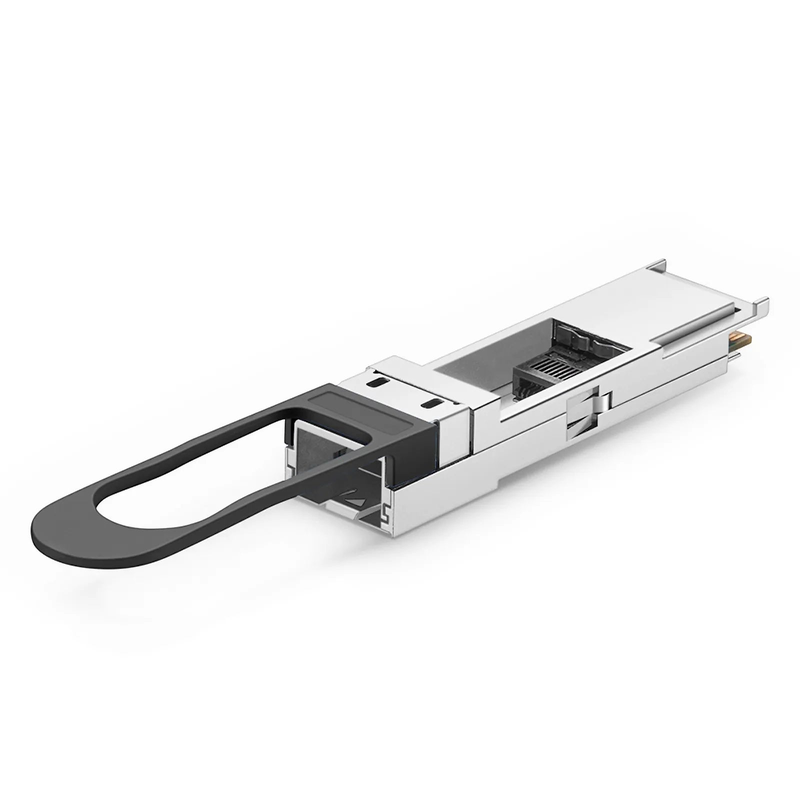 FyberOptix NETGEAR Compatible QSFP+ 40G to SFP+ 10G Adapter Converter Module with DDMI