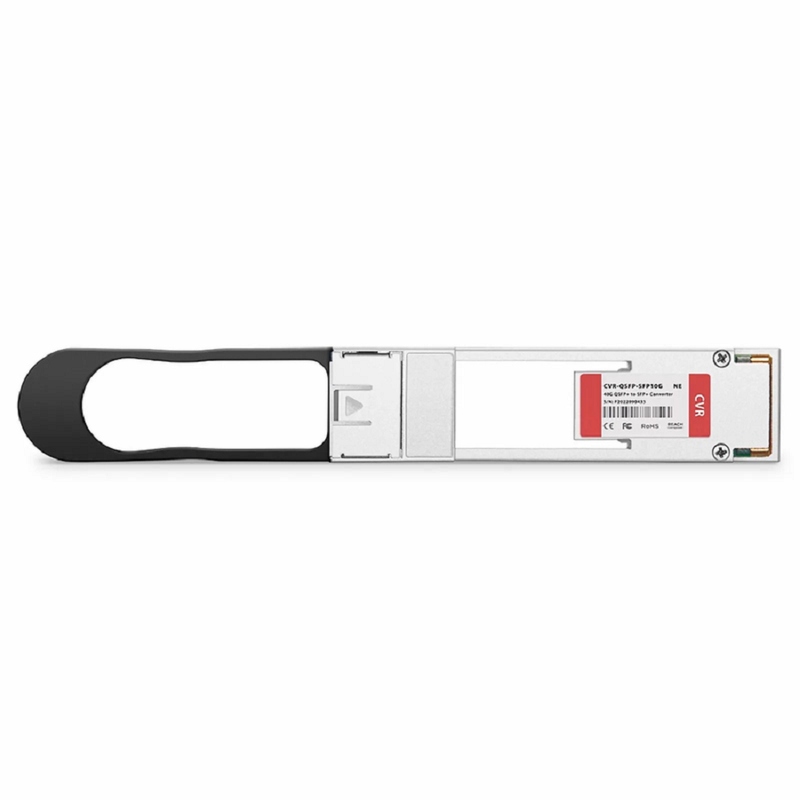 FyberOptix NVIDIA/Mellanox MAM1Q00A-QSA Compatible QSFP+ 40G to SFP+ 10G Ethernet Adapter Converter Module with DDMI