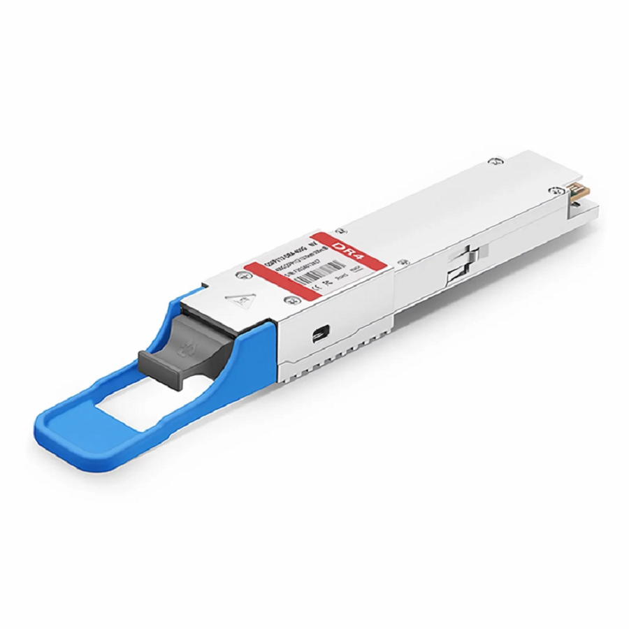 FyberOptix NVIDIA/Mellanox MMS1X00-NS400 Compatible 400GBASE-DR4 QSFP112 4 x 100G PAM4 1310nm 500m DOM MPO-12/APC SMF InfiniBand NDR Optical Transceiver Module for ConnectX-7 HCA