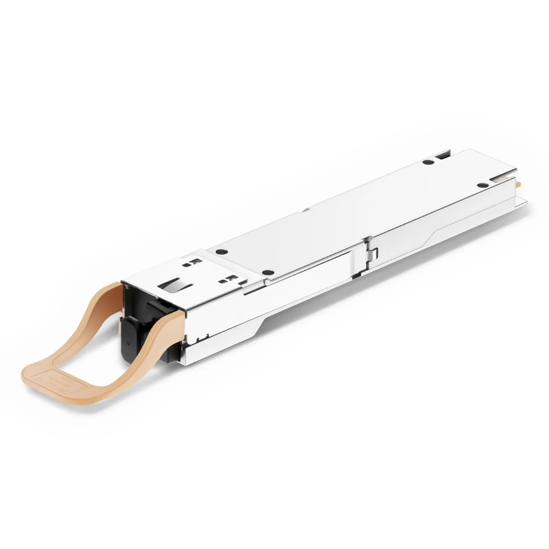 FyberOptix NVIDIA/Mellanox MMA4Z00-NS400 Compatible 400GBASE-SR4 OSFP Flat Top 4 x 100G PAM4 850nm 50m DOM MPO-12/APC MMF InfiniBand NDR Optical Transceiver Module for ConnectX-7 HCA