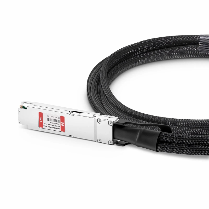 FyberOptix 1m (3ft) NVIDIA/Mellanox MCA7J60-N001 Compatible 800G OSFP 8 x 100G PAM4 Finned Top to 2 x 400G OSFP 4 x 100G PAM4 Flat Top InfiniBand NDR Active Direct Attach Copper Breakout Cable for Quantum-2 Switches and ConnectX-7 HCA