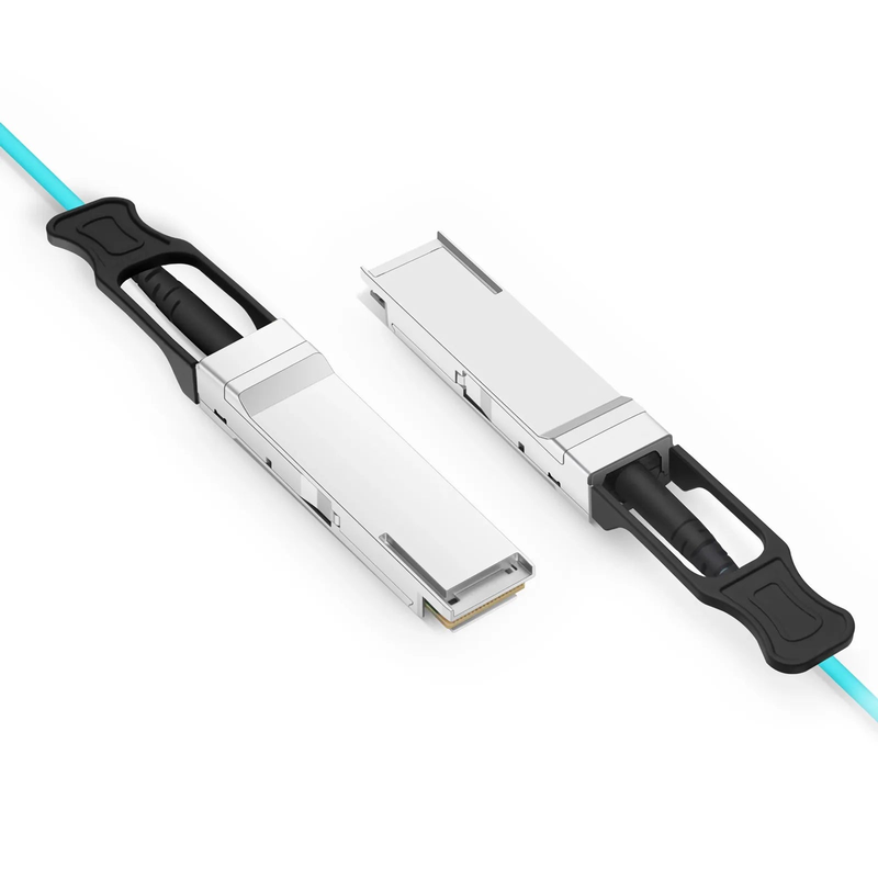 FyberOptix 20m (66ft) NVIDIA/Mellanox MFS1S00-H020V Compatible 200G QSFP56 4 x 50G PAM4 InfiniBand HDR Active Optical Cable for Quantum Switches and ConnectX-6 HCA