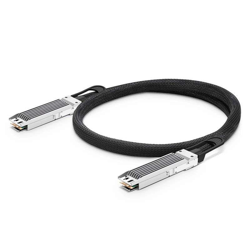 FyberOptix 3m (10ft) NVIDIA/Mellanox MCP4Y10-N003 Compatible 800G OSFP 8 x 100G PAM4 Finned Top InfiniBand NDR Passive Direct Attach Copper Twinax Cable for Quantum-2 Switches