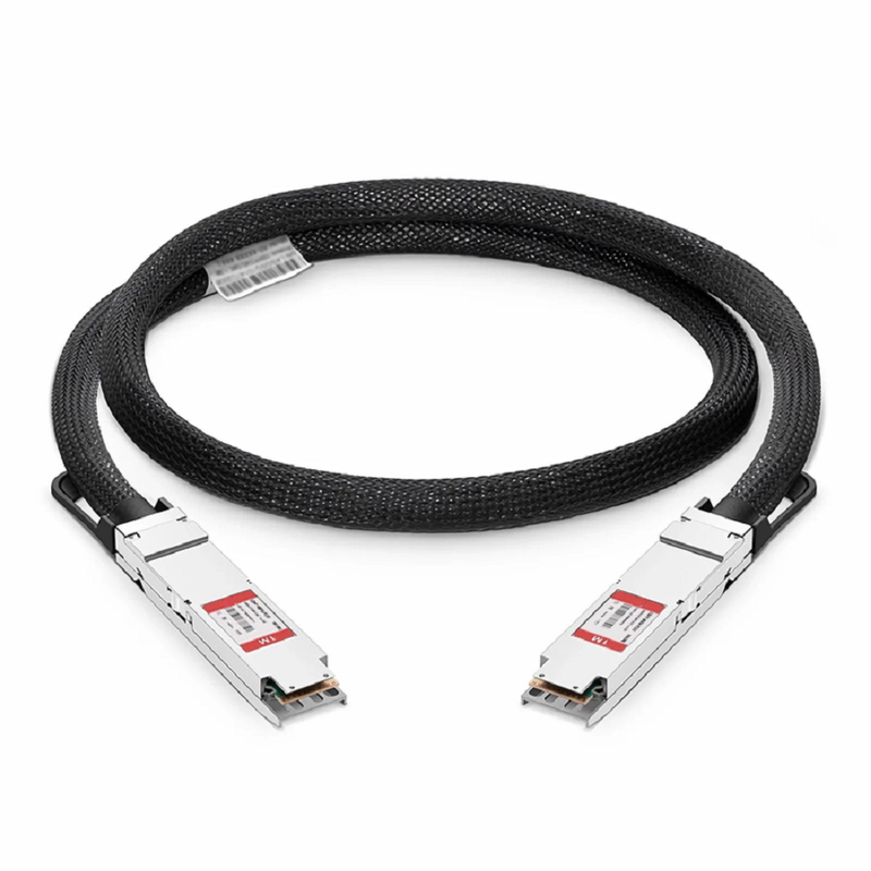FyberOptix 3m (10ft) NVIDIA/Mellanox MCP4Y10-N003 Compatible 800G OSFP 8 x 100G PAM4 Finned Top InfiniBand NDR Passive Direct Attach Copper Twinax Cable for Quantum-2 Switches