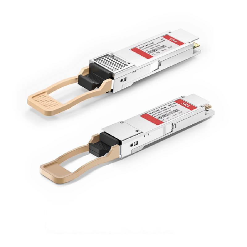 FyberOptix NVIDIA/Mellanox MMA1T00-HS Compatible 200GBASE-SR4 QSFP56 4 x 50G PAM4 850nm 100m DOM MPO-12/UPC MMF InfiniBand HDR Optical Transceiver Module for Quantum Switches and ConnectX-6 HCA